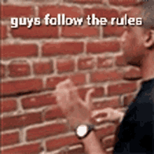 Follow Rules GIF