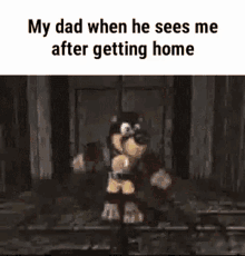 My Dad When He Sees Me After Getting Home GIF - My Dad When He Sees Me After Getting Home GIFs
