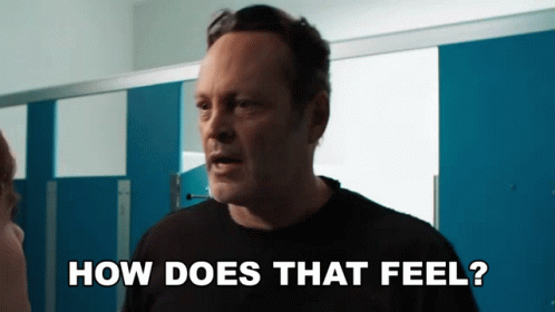 How Does That Feel Blissfield Butcher GIF - How Does That Feel Blissfield Butcher Vince Vaughn GIFs