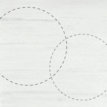 a woman 's face is surrounded by circles and the word locutora is above her