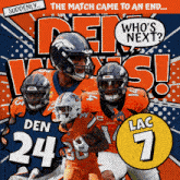 Los Angeles Chargers (7) Vs. Denver Broncos (24) Post Game GIF