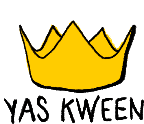 Yas Kween Sticker - Yas Kween Queen Stickers