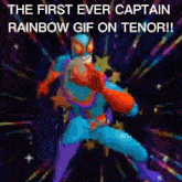 Captain Rainbow Rainbowheads Unite GIF - Captain Rainbow Rainbowheads Unite Nintendo GIFs