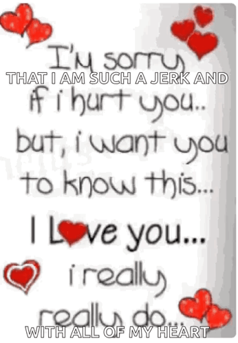 sorry love