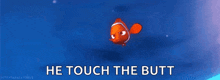 Finding Nemo Butt GIF - Finding Nemo Butt Slap GIFs