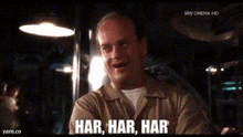 Down Periscope Kelsey Grammer GIF - Down Periscope Kelsey Grammer Har Har Har GIFs