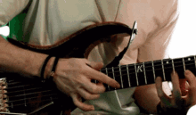guitar playing