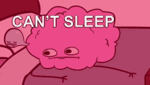 Cant Sleep Brain GIF