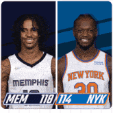 Memphis Grizzlies (118) Vs. New York Knicks (114) Post Game GIF - Nba Basketball Nba 2021 GIFs