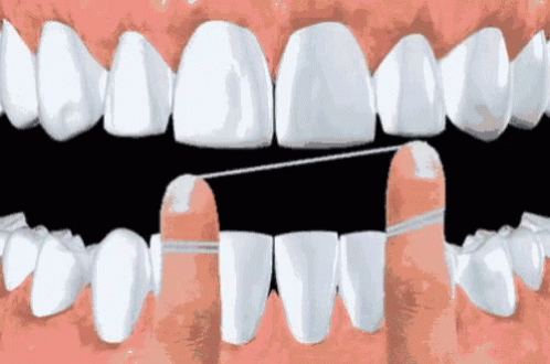 Flossing Teeth GIF - Flossing Teeth Mouth GIFs