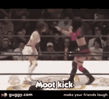 Moot Kick GIF - Moot Kick Girl GIFs