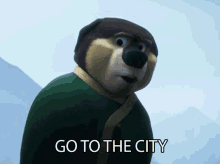 Go The The City GIF - Go To The City Rock Dog GIFs