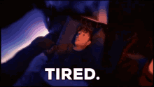 Christian French Tired GIF - Christian French Tired Sleepy GIFs