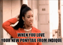 Ponytail Extensions Ponytail Hair Extensions GIF - Ponytail Extensions Ponytail Hair Extensions Human Hair Ponytail Extension GIFs