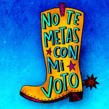 No Te Metas Con Mi Voto Voto GIF - No Te Metas Con Mi Voto Voto Dont Mess With My Vote GIFs