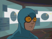 a cartoon drawing of a superhero with the name mattkadart on the bottom right