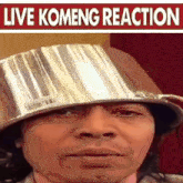 Live Komeng Reaction Live Reaction GIF - Live Komeng Reaction Komeng Live Reaction GIFs