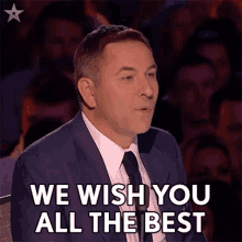 We Wish You All The Best David Walliams GIF - We Wish You All The Best David Walliams Britains Got Talent GIFs