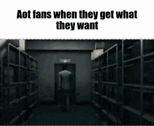 Aot Aot Fans GIF - Aot Aot Fans When They Get What They Want GIFs
