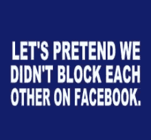 Pretend Block GIF - Pretend Block Facebook GIFs