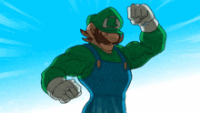 Luigi One Jump Man GIF - Luigi One Jump Man GIFs