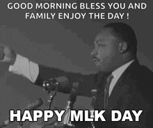 Martin Luther King Jr Happy Mlk Day GIF - Martin Luther King Jr Martin Luther King Happy Mlk Day GIFs