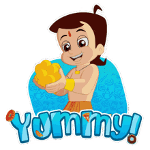 Yummy Chhota Bheem GIF - Yummy Chhota Bheem Delicious GIFs