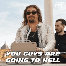 You Guys Are Going To Hell Villain GIF - You Guys Are Going To Hell Villain Jason Momoa GIFs