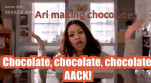 Chocolate Ari GIF - Chocolate Ari Ari Making Chocolate GIFs
