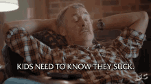 Bitter Old Man GIF - Kids Need To Know They Suck Kids Children GIFs