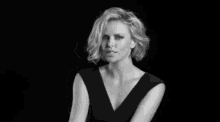Expressions Charlize Theron GIF - Expressions Charlize Theron Theron GIFs