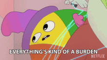Everythings Kind Of A Burden Clancy GIF - Everythings Kind Of A Burden Clancy The Midnight Gospel GIFs