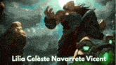 a video game character named lilia celeste navarrete vicent is shown