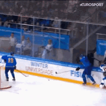 ice hockey sport eurosport crash