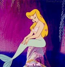 mermaid thats all peter pan disney