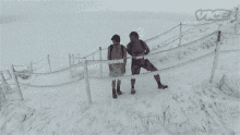 Shorts In The Snow GIF