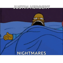 Nightmare Simpsons GIF