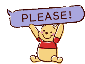 Pooh Cute Sticker - Pooh Cute Happy Stickers