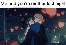 mother kiss