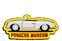 Porsche Museum Sticker