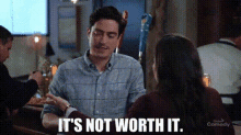 Superstore Jonah Simms GIF - Superstore Jonah Simms Its Not Worth It GIFs