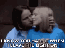 I Know You Hate It When I Leave The Light On Lovers GIF - I Know You Hate It When I Leave The Light On You Hate It I Leave The Light On GIFs