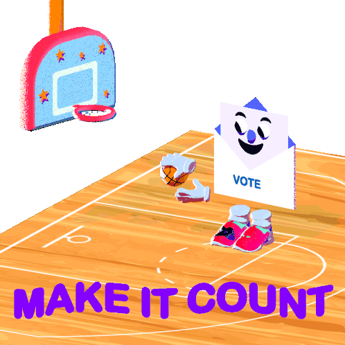 Make It Count Your Vote Counts Sticker - Make It Count Your Vote Counts Your Vote Matters Stickers