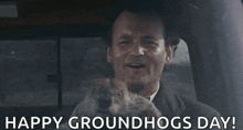 Groundhog Groundhogday GIF - Groundhog Groundhogday Murray GIFs