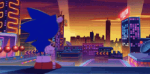 Sonic Good View GIF - Sonic Good View City GIFs