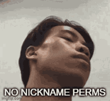 no nickname perms no discord perms