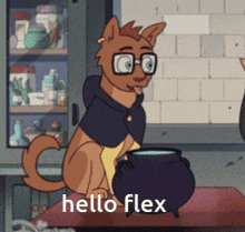 Hello Flex Owl House GIF - Hello Flex Hello Flex GIFs
