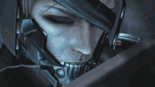 Metal Gear Rising Title Screen GIF