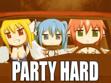 Party Anime GIF - Party Anime Driving GIFs