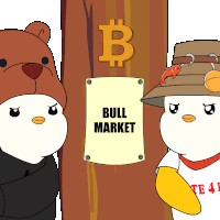Bear Market Bull Market Sticker